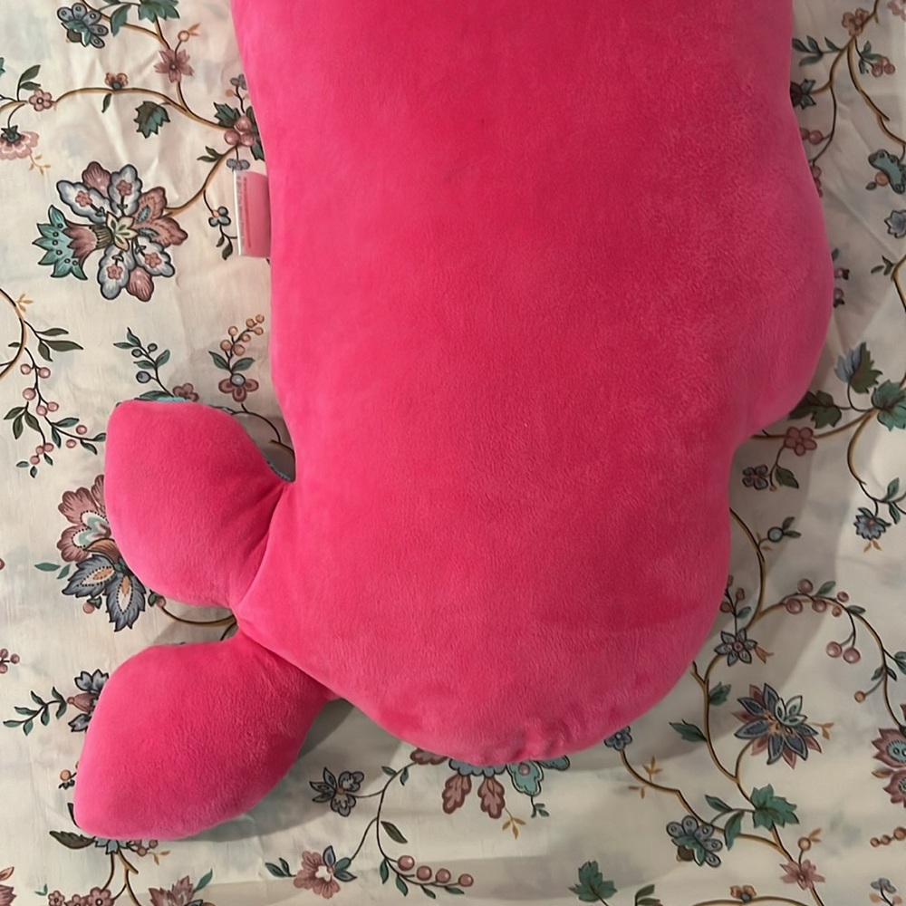 Iscream Pink Mermaid Sequin Pillow 18" Plush - Picture 5 of 6